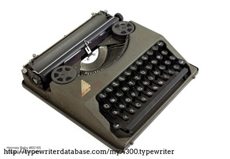 hermes baby 1935|Hermes typewriter baby.